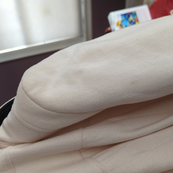 Vintage DKNY white with black and white belt peacoat size 6 - Picture 12 of 15